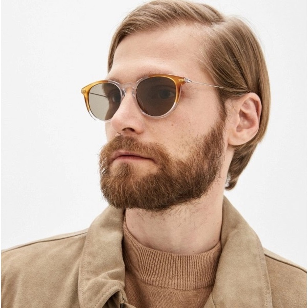 Authentic Gucci Eyewear GG1048s 004 round frame sunglasses